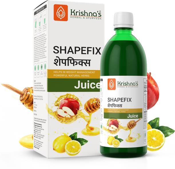 Krishna's Herbal & Ayurveda Shapefix Juice With Natural Herbs, Helps in Weight Management, Gluten Free