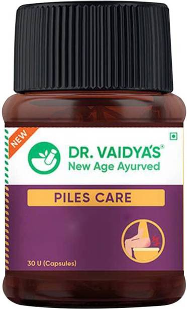 Dr. Vaidya's Piles Care-30 Capsules - Pack of 1