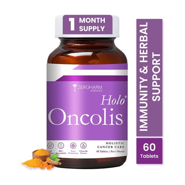ZEROHARM Holo Oncolis - Curcumin for Antioxidant , Immune Health & Cellular Support