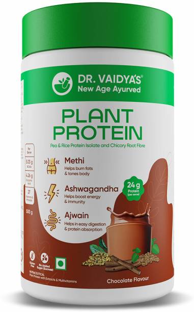 Dr. Vaidya's Plant Protein for Chocolate Flavour