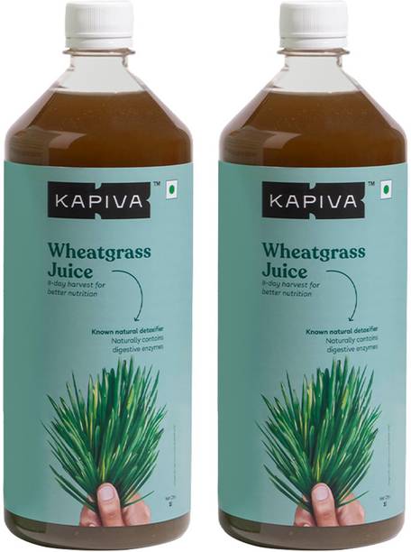 Kapiva Wheatgrass Juice 1L| Ayurvedic Juice for Detoxification | High Chlorophyll
