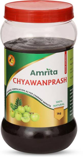 amrita Herbal Chyawanprash 1kg – Natural Immunity Booster with Amla & Herbs