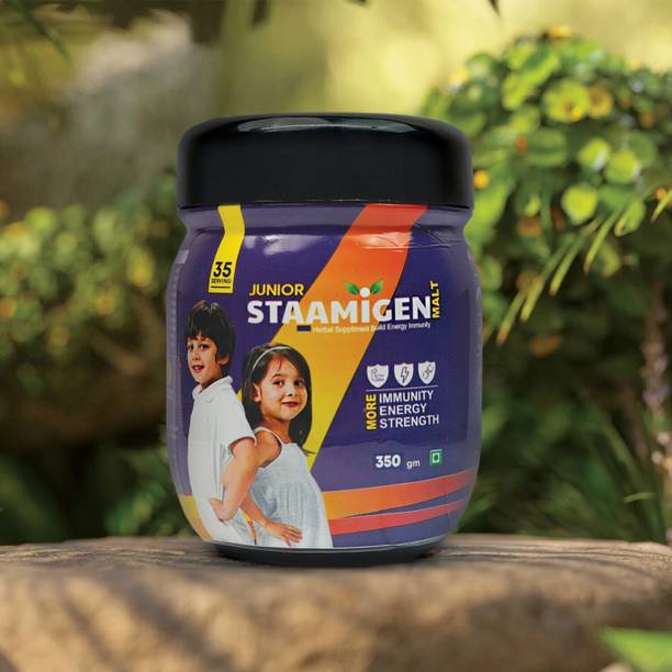 ALPHA AYURVEDA Junior Staamigen Malt for Kids. Weight and health gainer Ayurvedic Supplement.