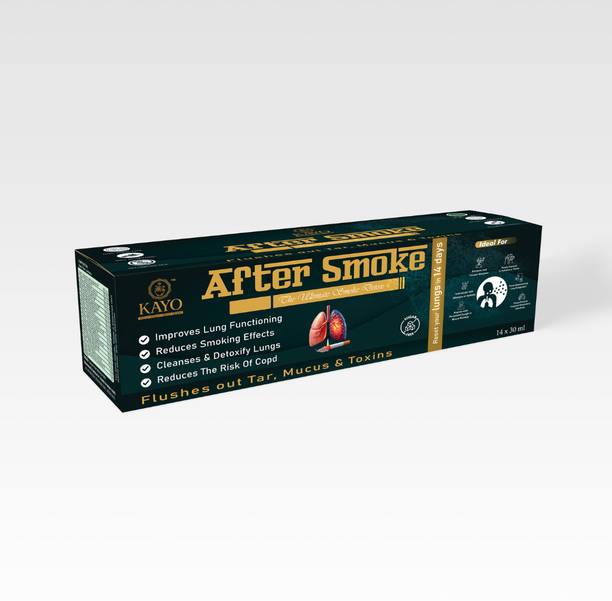 KAYO After Smoke Lung Detox for Smoke & Pollution – Ayurvedic Lung Cleanser
