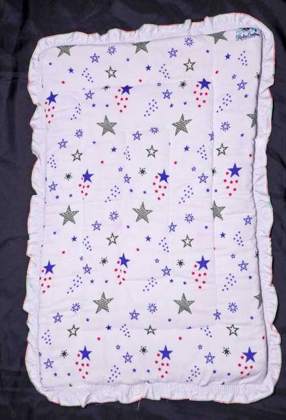 nivacreation Cotton Baby Bed Sized Bedding Set (Multi-3, New Born Baby Mattress) Sleeping Mat Standard Crib