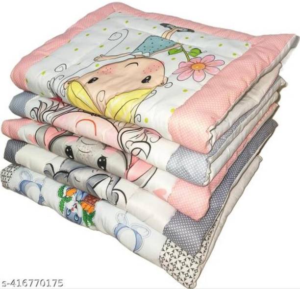 HVSTOREE New born Baby Godadi Mattress Pack Of 5 Godadi, Godari, Cradle Bed Cotton Soft Baby Sleeping Mattress Pack Of 5 set Digital Godadi