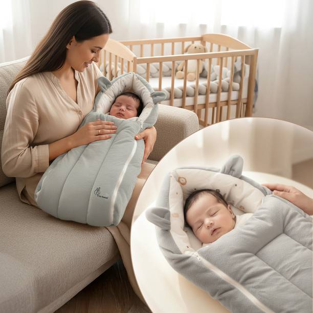 R for Rabbit Snuggy Cucoon Baby Bedding Set of 0 to 12 months Tan Brown Baby Bed Bedding Bag