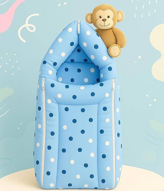 EIO 3 in 1 Baby Bed Cum Bedding Set/ Sleeping Bag / Baby Carrier