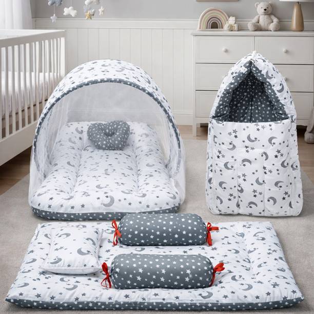Miss & Chief by Flipkart Cotton Baby Bed Sized Bedding Set