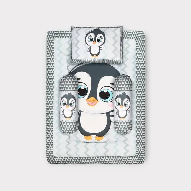 Ronqiza Baby Mattress with Soft Texture and Cute Prints Godari Baby Bedding Set