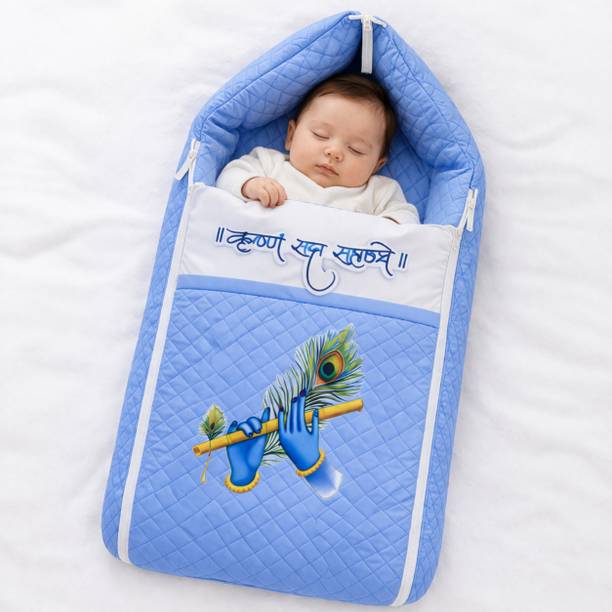 CRAVILA Krishna Baby Sleeping Bag for Newborn BABAY BED NA