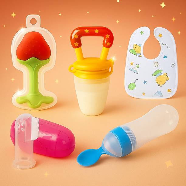 Muma's Love 5 Pieces Feeding Combo Set For Your New Born Babies - 90 ml