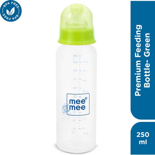 MeeMee Premium Baby Feeding Bottle_Green-250 ml - 250 ml