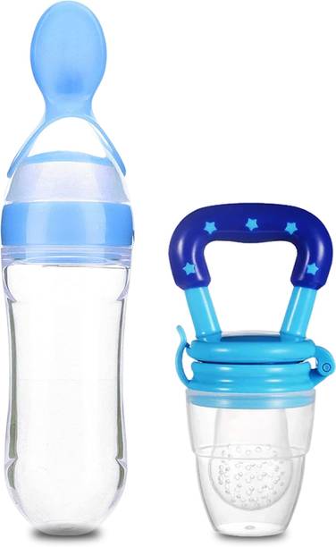 Kidbea Baby Food Feeding Spoon Ultra Soft Food Grade Silicone - 250 ml
