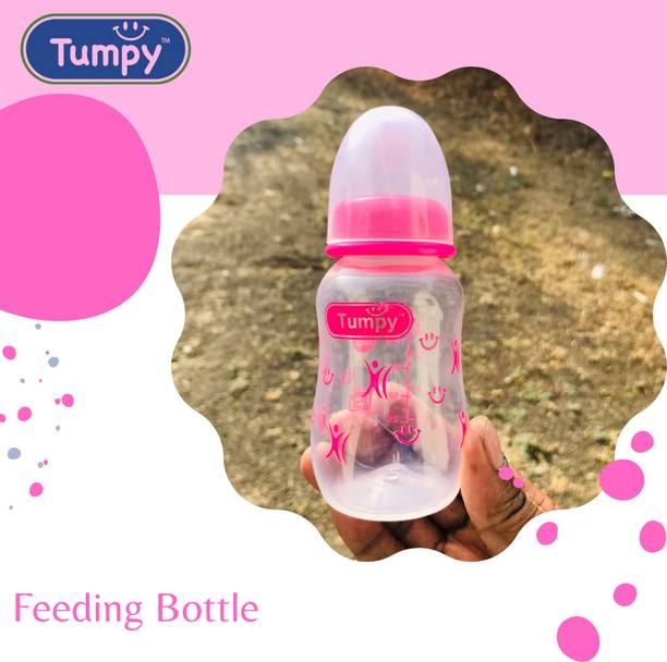 TUMPY milk bottle for new born baby | Baby feeding bottle - 125 ml