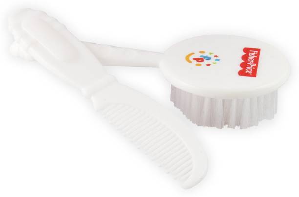 FISHER-PRICE 100% BPA Free Baby Hair Brush & Comb Grooming Set | Safest Choice for Newborns