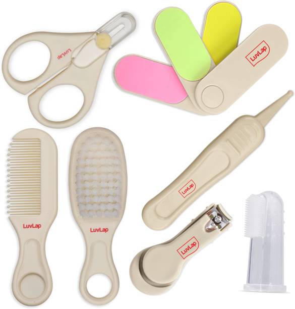 LuvLap 7in1,Portable Baby Grooming Kit for new born baby,