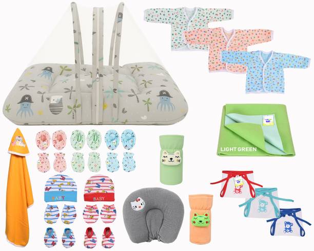 Toddylon New Born Baby Daily Essential 17 Item Combo Pack
