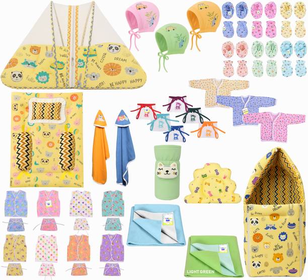 Kwitchy New Born Baby Daily Essential 52 Item Combo Pack