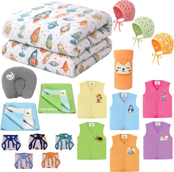 Toddylon New Born Baby All Season Combo Pack