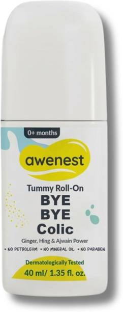 awenest Tummy Roll-On Bye Bye Colic | Ayurvedic Relief for Gas, Colic, Constipation