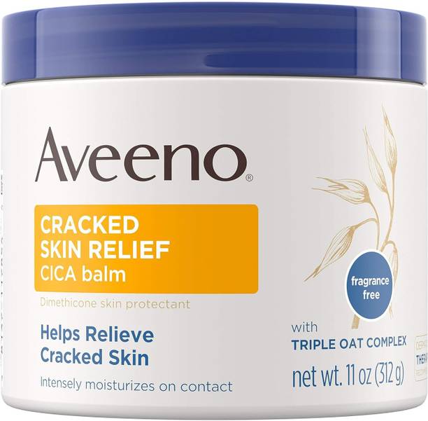 Aveeno Cracked Skin Relief CICA Balm, USA-Made Care for Dry & Sensitive Skin, 312g