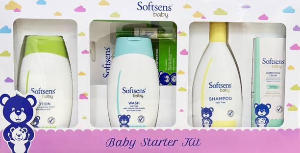 Softsens Baby Starter Kit | Gift set for Newborns & Babies