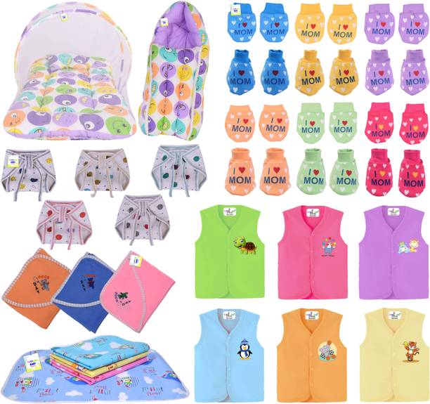 Toddylon New Born Baby Boys & Baby Girls Daily Essential Gift Combo Set