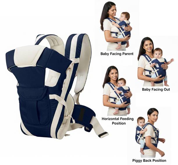 Lilnino Newborn to Toddler 4-in-1 Baby Carrier Ideal for Daily & Travel use Baby Carrier