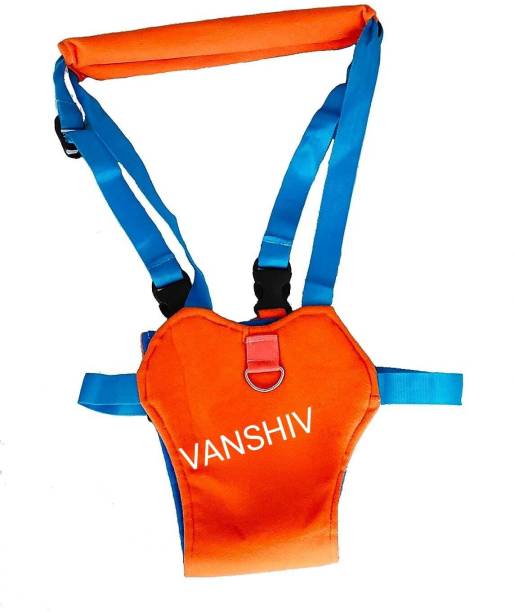 VANSHIV V Present Baby Walker with Harnes,Adjustable Walking Assistant Helper for Infant Baby Carrier