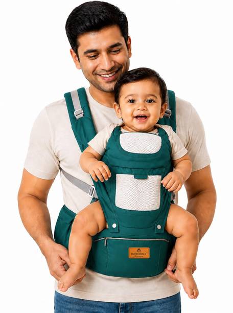 MOTHERLY Embrace Baby Carrier with Detachable Hip Seat Baby Carrier