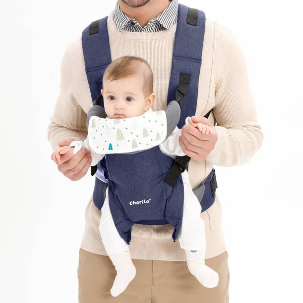 Cherilo Baby Carrier with 4 Carry Positions for 0-3 Years, Infant to Toddler, Up to 15kg Baby Carrier