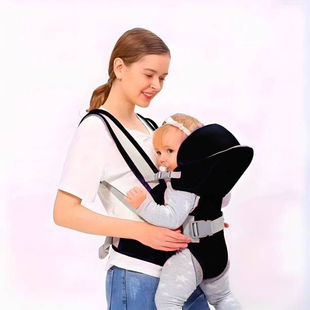 Zeto Baby Carrier 6 in 1 Convertible Carrier with Hip Seat for Newborn Baby Carrier