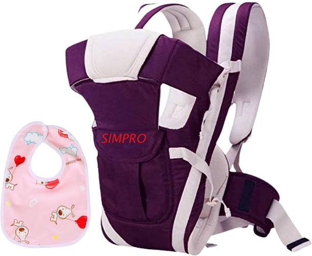 SIMPRO High Quality Baby Carry Bag with Strong Belt 4 in 1 Position Baby Carrier Baby Carrier