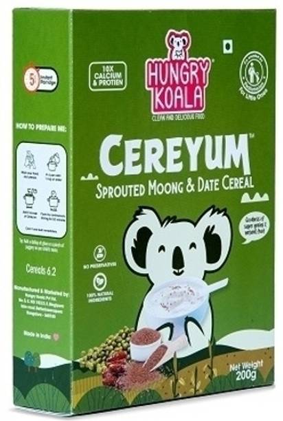 HUNGRY KOALA SPROUTED MOONG & DATES For Kids Cereal