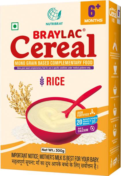 BRAYLAC Cereal Rice - 300 gm Cereal