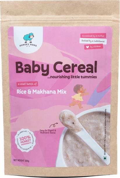 hungrybums Rice and Makhana Mix for Baby | Baby Cereal Mix | Easy to Digest Cereal