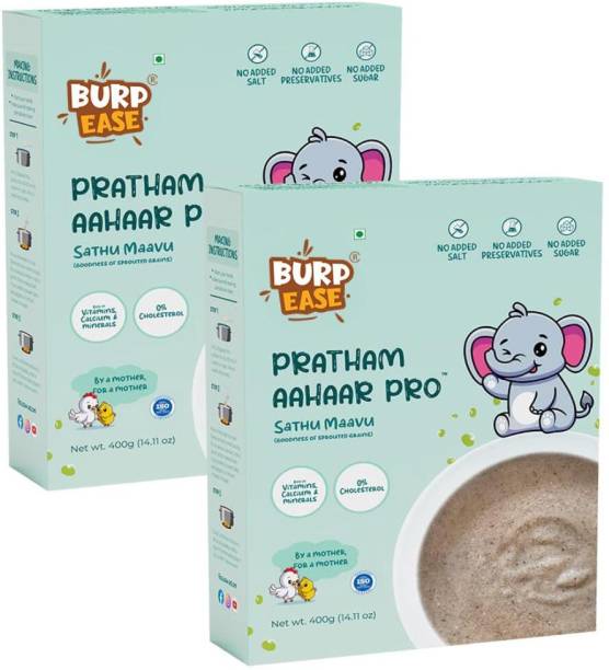 BURPEASE Pratham Aahaar Fullfilled With Multigrains and Nuts No Added Sugar Baby Food Cereal