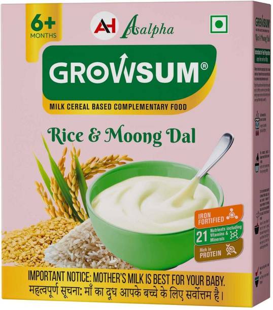 GROWSUM GROWSUMS RICE & MOONG DAL Cereal