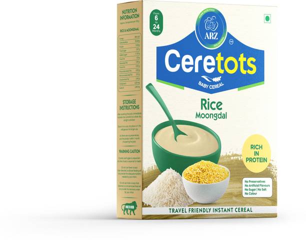 arz home made food ARZ CERETOTS Rice Moongdal(INSTANT)baby food Cereal,,Kids Food,Infant Food Cereal