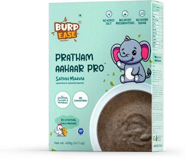 BURPEASE Pratham Aahaar Baby Food Fullfilled With Multigrains and Nuts No Added Sugar Cereal