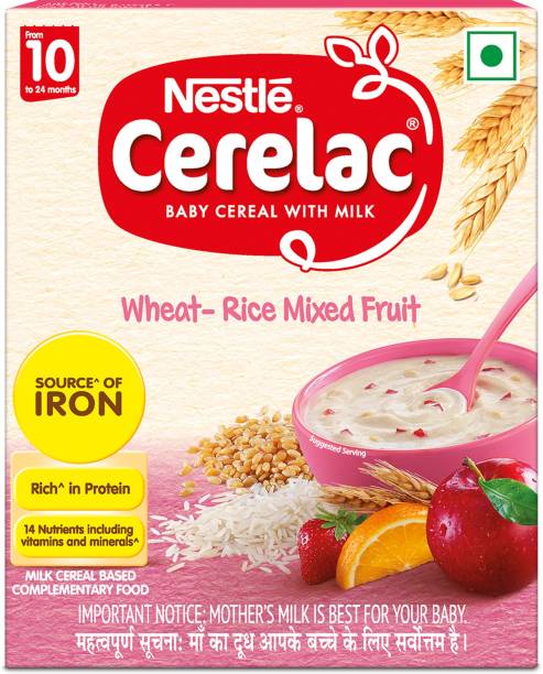 Nestle Cerelac Wheat - Rice Mixed Fruit Cereal