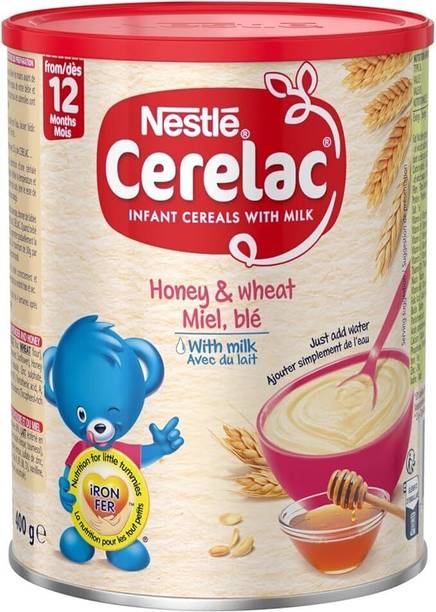 Cerelac Infant Cereals Honey And Wheat with Milk, European made Cereal