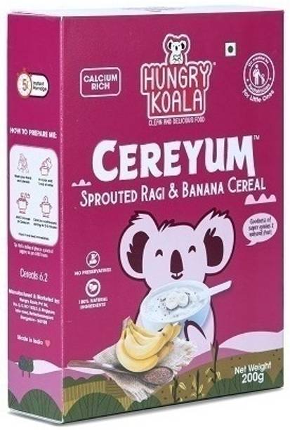HUNGRY KOALA SPROUTED RAGI & BANANA Cereal