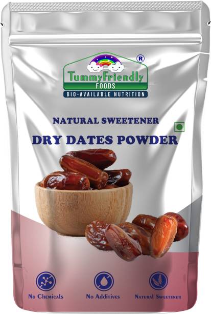 TummyFriendly Foods Dry Dates Powder from Premium Arabian Dates. Kharek Powder Unflavored Powder