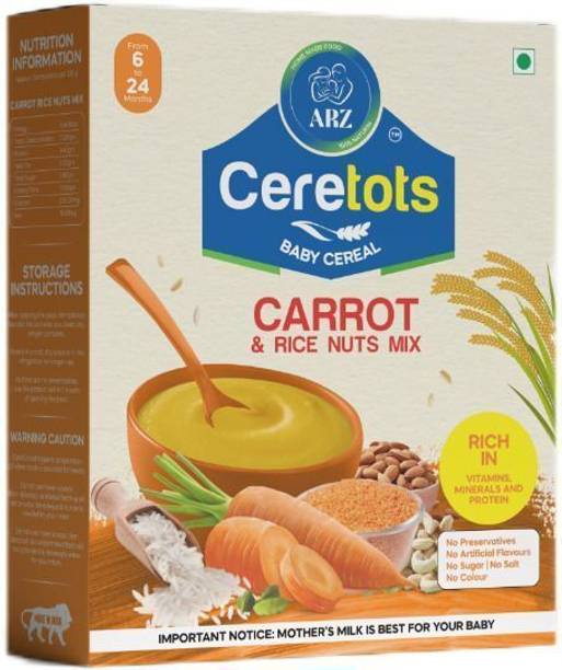 arz home made food ARZ CERETOTS CARROT RICE & NUTS MIX Cereal