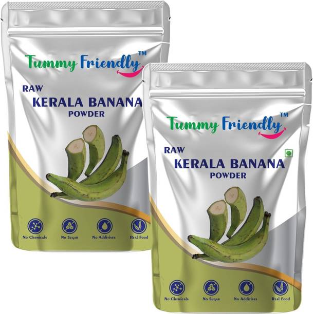 TummyFriendly Foods Natural Raw Kerala Banana Powder | Raw Nendran Banana Powder |(Each pack 100g) Cereal