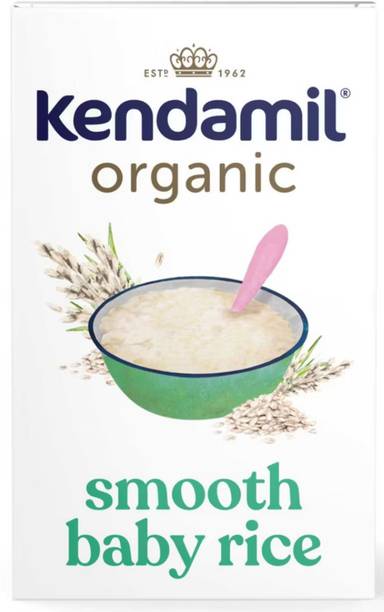 Kendamil Organic Smooth Baby Rice Infant Cereal, British Made Cereal