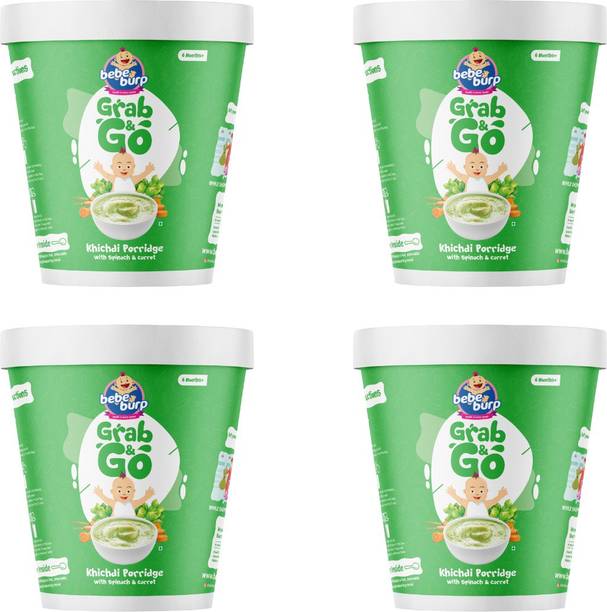 bebe burp Travel pack Grab-N-Go-Khichdi Mix Porridge Cereal