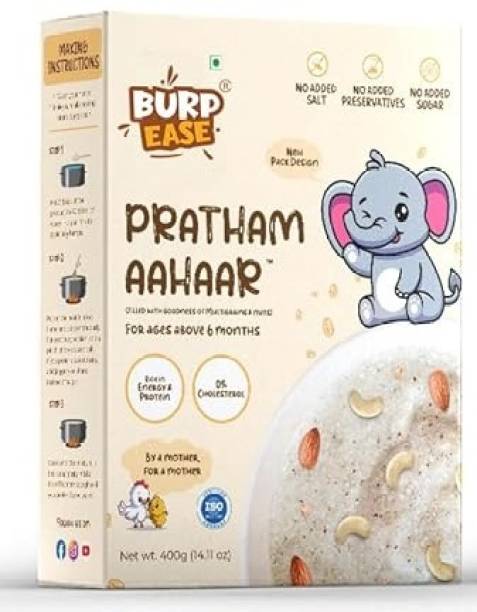 BURPEASE Pratham Aahaar Baby Food Fullfilled With Multigrains & Nuts No Added Sugar Cereal